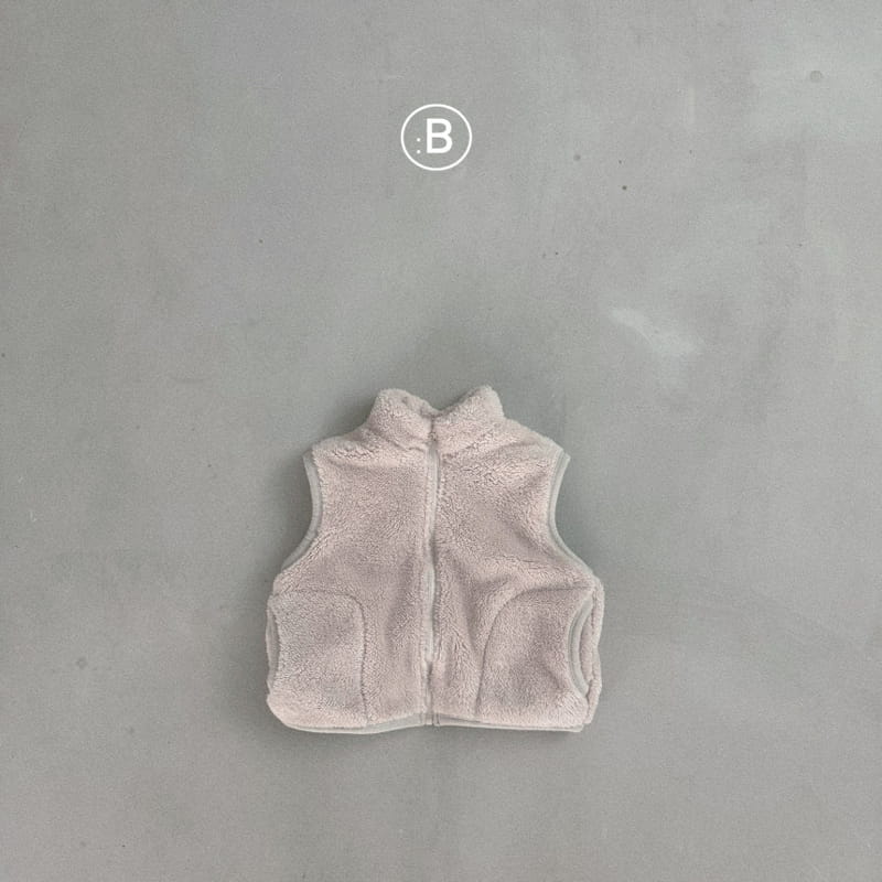 Bella Bambina - Korean Baby Fashion - #babylifestyle - B BBB Fleece Vest - 4