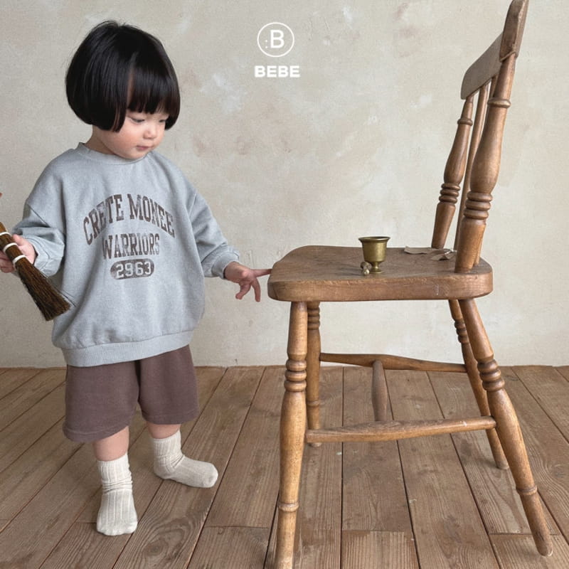 Bella Bambina - Korean Baby Fashion - #babyootd - B Worry Sweatshirt Set - 12