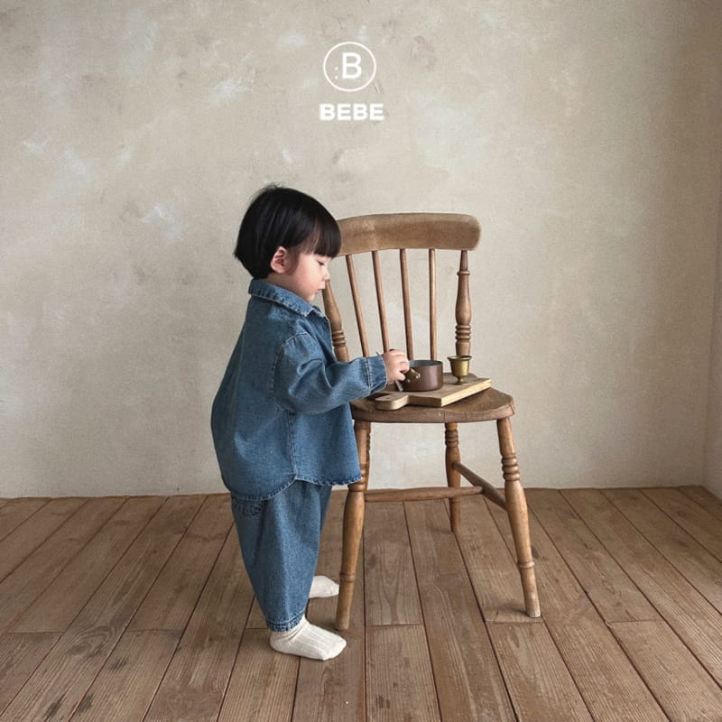 Bella Bambina - Korean Baby Fashion - #babyoutfit - B Bard Denim Shirt - 6