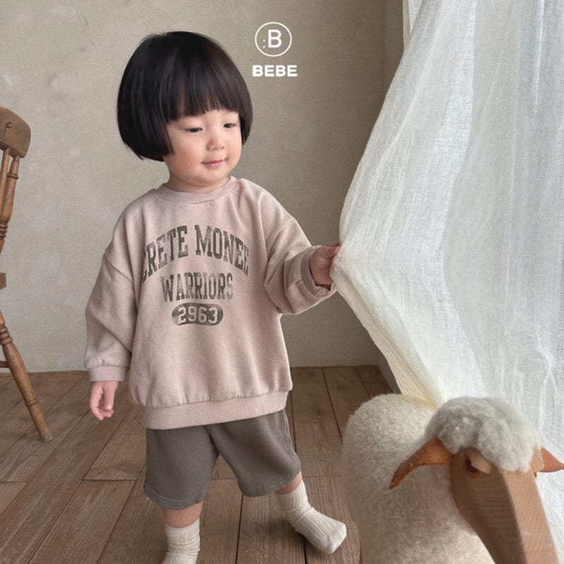 Bella Bambina - Korean Baby Fashion - #onlinebabyboutique - B Worry Sweatshirt Set