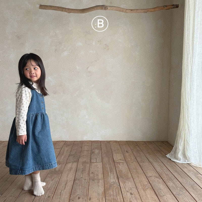 Bella Bambina - Korean Children Fashion - #Kfashion4kids - Coi Denim One-piece - 9