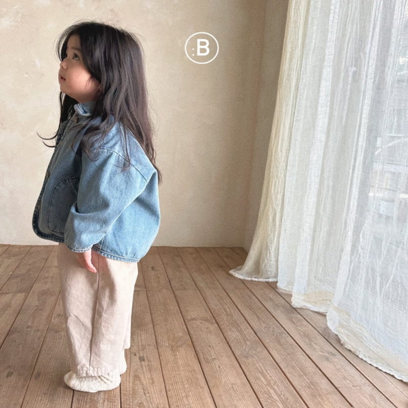 Bella Bambina - Korean Children Fashion - #childofig - Yoco Piping Denim Jacket - 8