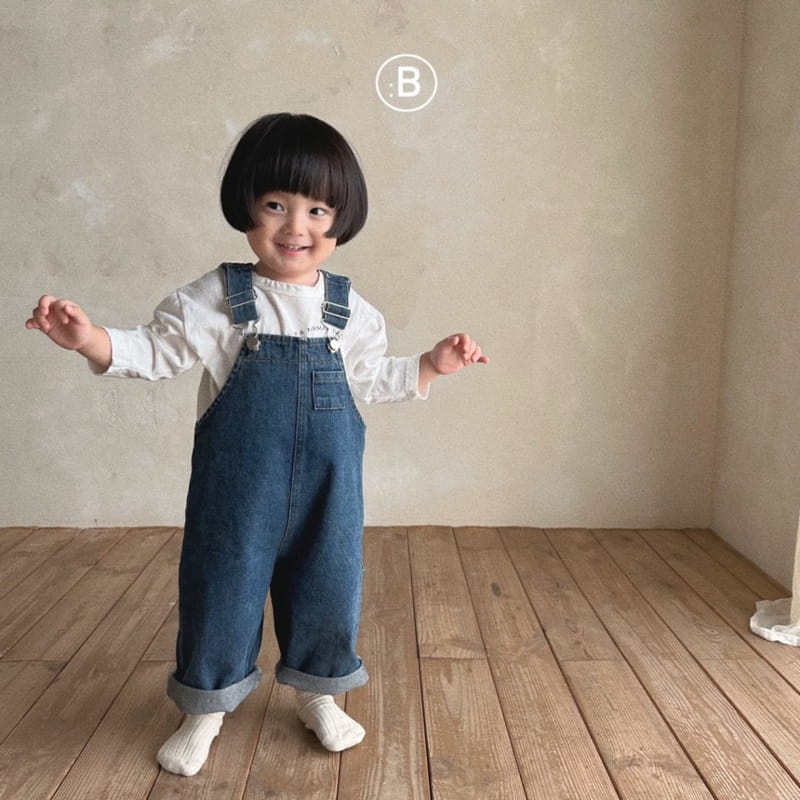 Bella Bambina - Korean Children Fashion - #discoveringself - Hush Denim Dungarees Pants