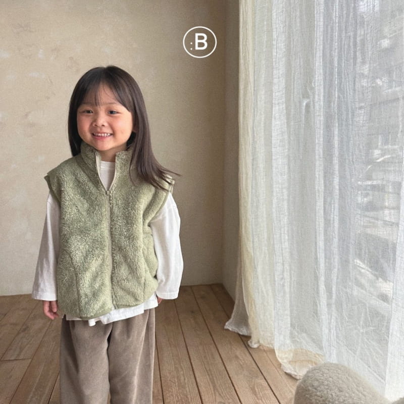 Bella Bambina - Korean Children Fashion - #littlefashionista - BBB Fleece Vest - 5