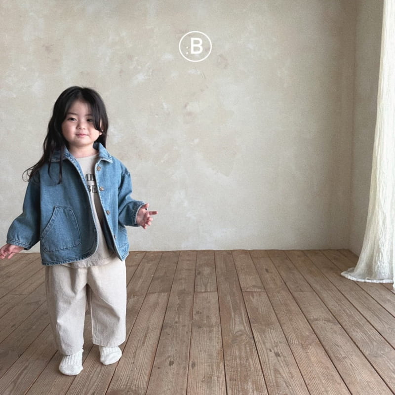 Bella Bambina - Korean Children Fashion - #minifashionista - Yoco Piping Denim Jacket - 6