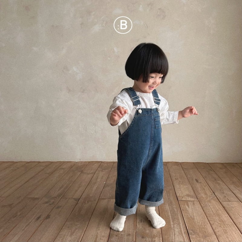 Bella Bambina - Korean Children Fashion - #minifashionista - Hush Denim Dungarees Pants - 9