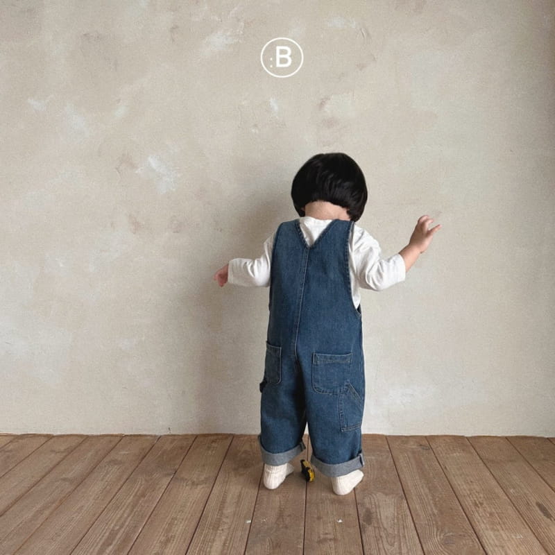 Bella Bambina - Korean Children Fashion - #prettylittlegirls - Hush Denim Dungarees Pants - 10