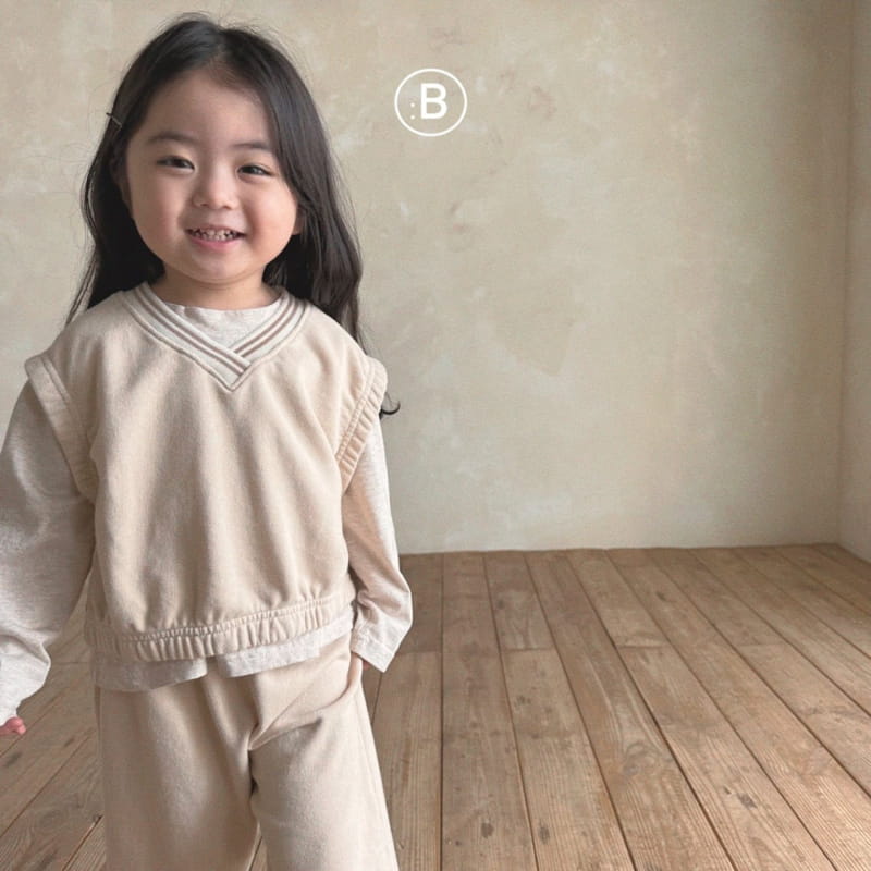 Bella Bambina - Korean Children Fashion - #minifashionista - Gen V Neck Top Bottom Set - 4