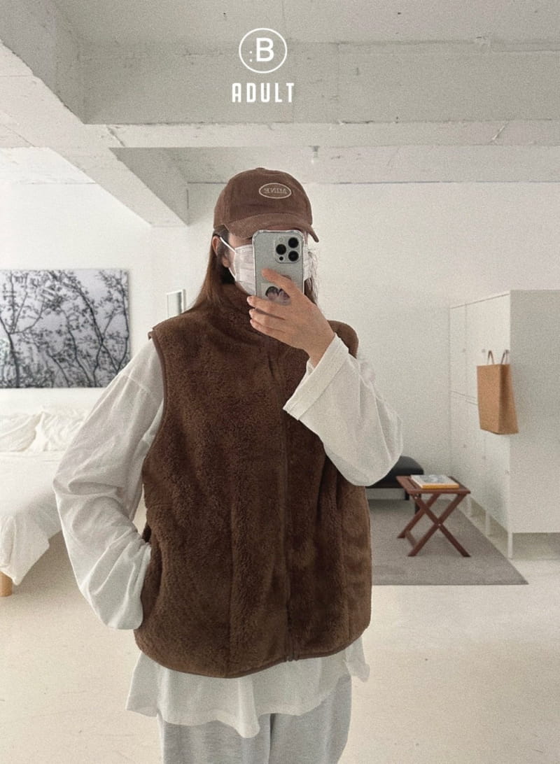 Bella Bambina - Korean Women Fashion - #thelittlethings - M BBB Fleece Vest - 6