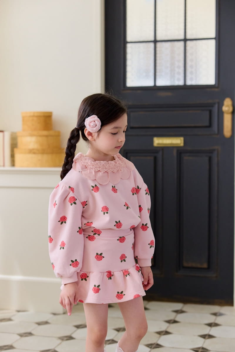 Berry Berry - Korean Children Fashion - #Kfashion4kids - Rosmary Top Bottom Set - 2