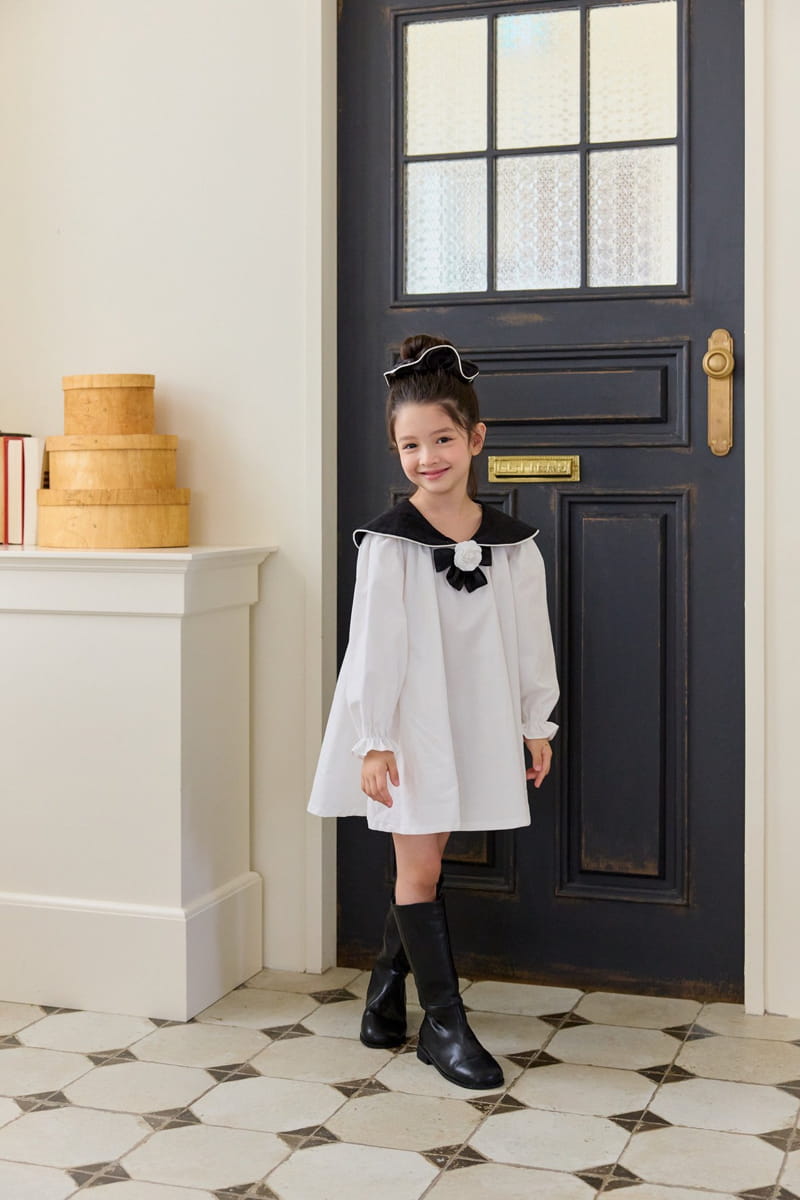 Berry Berry - Korean Children Fashion - #minifashionista - Hey Big Collar One-piece - 11