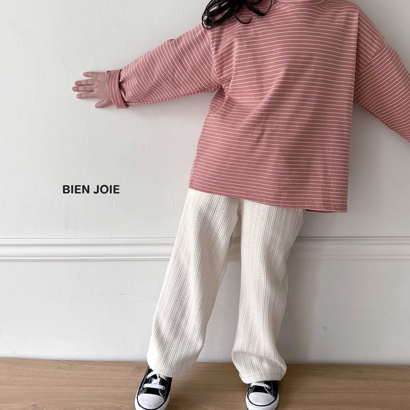 Bien Joie - Korean Children Fashion - #magicofchildhood - Cooming Stripes Tee - 6