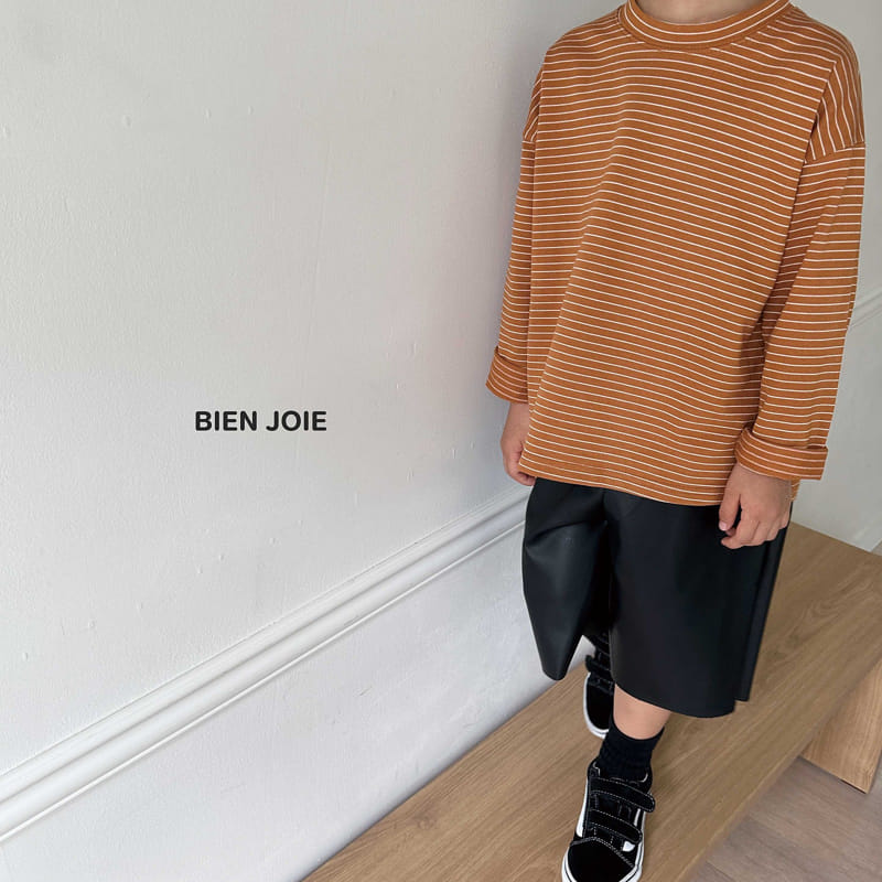 Bien Joie - Korean Children Fashion - #todddlerfashion - Cooming Stripes Tee - 9