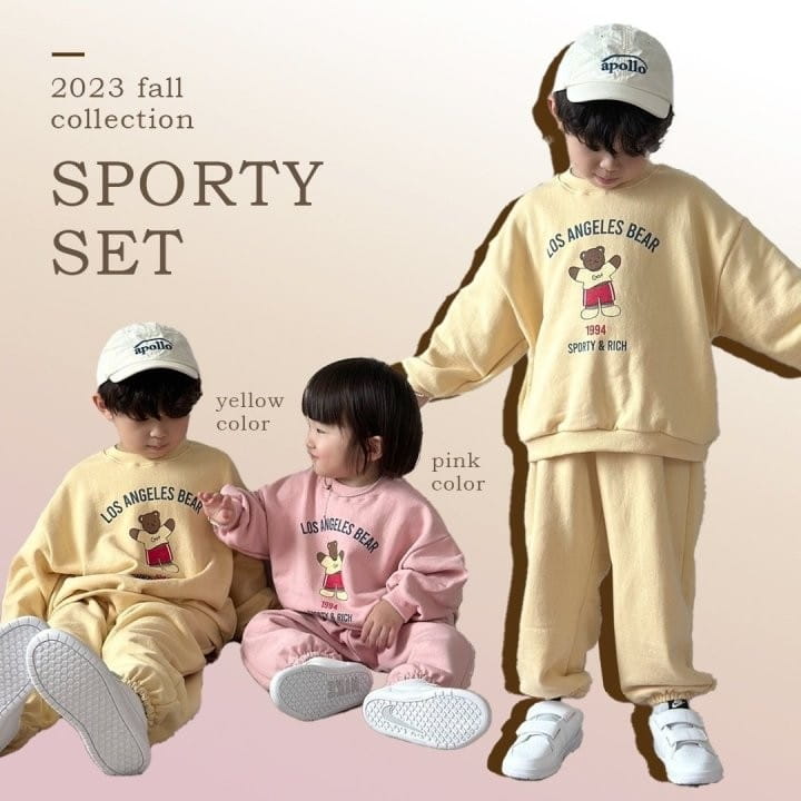 Black Bean - Korean Children Fashion - #childrensboutique - Sporty Set - 12