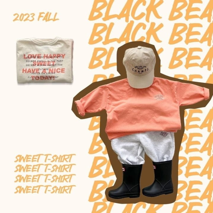 Black Bean - Korean Children Fashion - #discoveringself - Sweet Tee