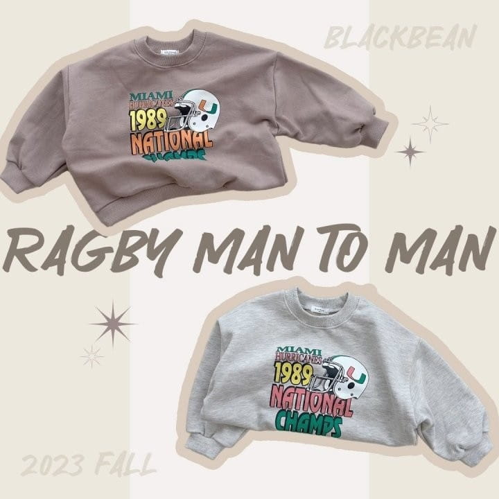 Black Bean - Korean Children Fashion - #discoveringself - Rugby Sweatshirt - 12