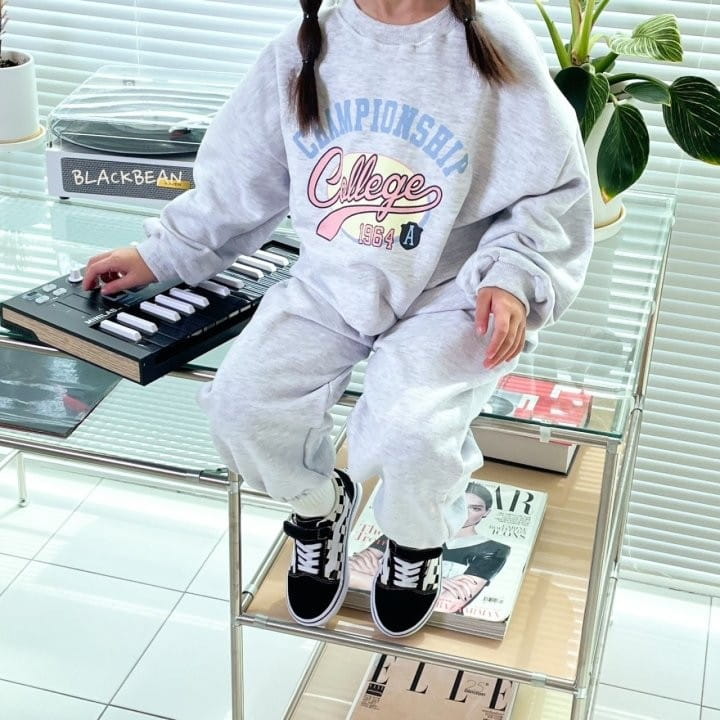 Black Bean - Korean Children Fashion - #discoveringself - Champion Set - 10