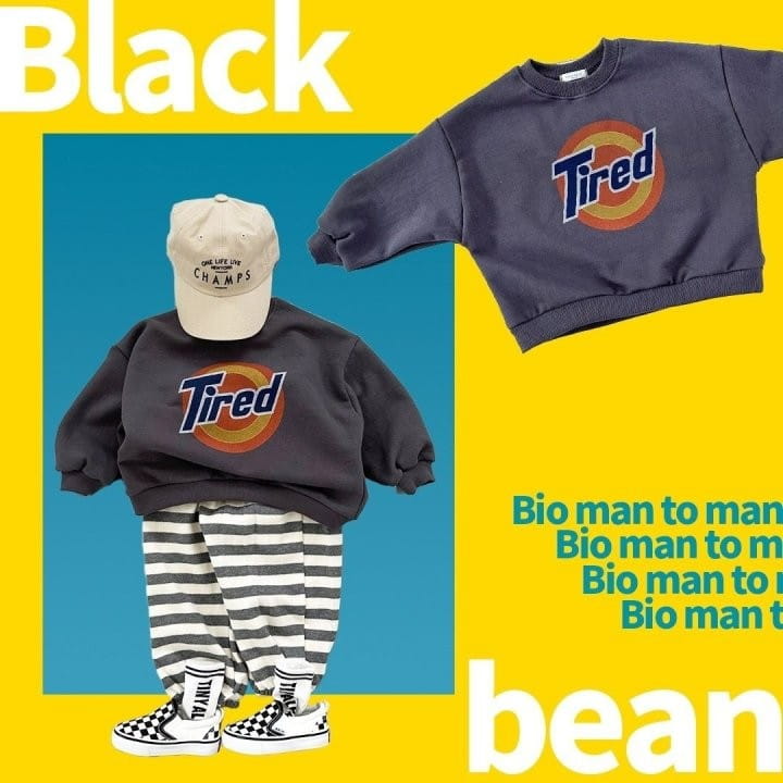 Black Bean - Korean Children Fashion - #magicofchildhood - Bio Sweatshirt - 6