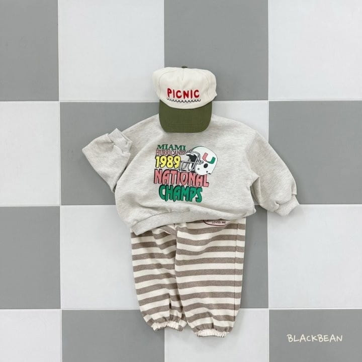 Black Bean - Korean Children Fashion - #magicofchildhood - Rugby Sweatshirt - 4