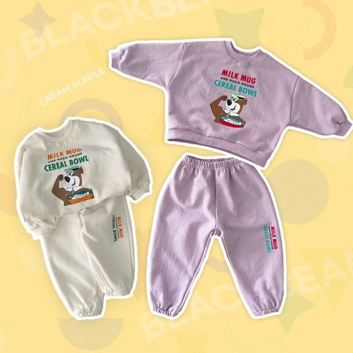 Black Bean - Korean Children Fashion - #minifashionista - Hound Set - 7