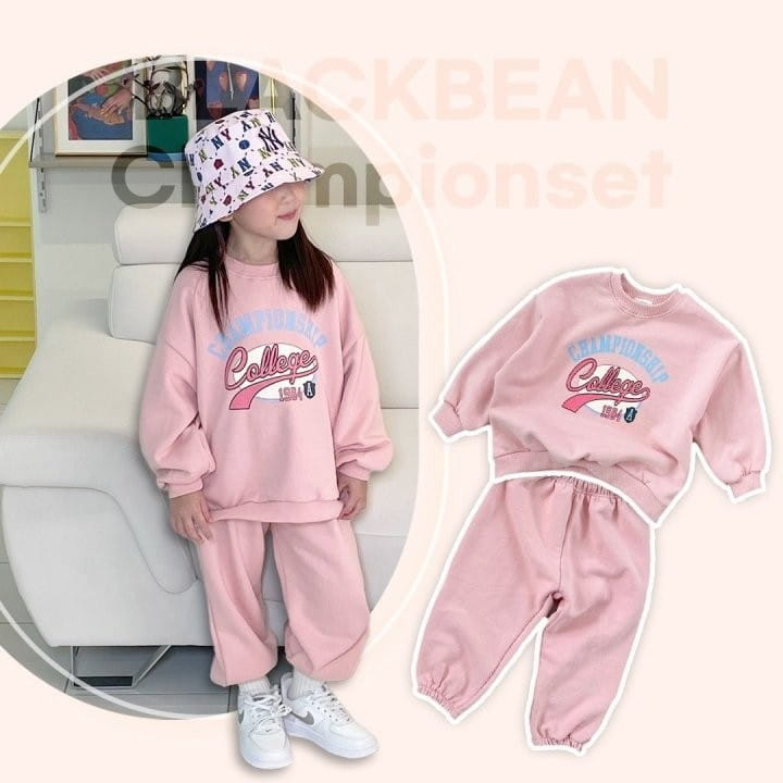 Black Bean - Korean Children Fashion - #magicofchildhood - Champion Set - 4