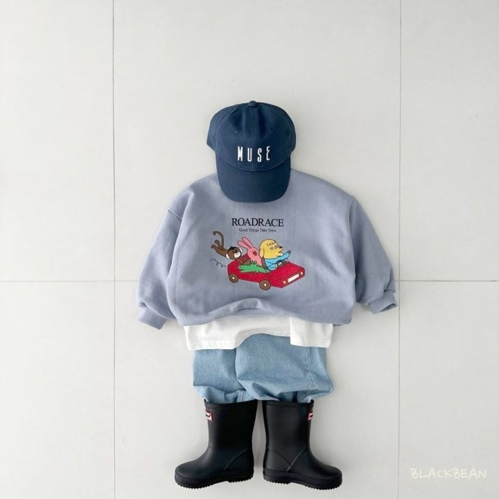 Black Bean - Korean Children Fashion - #prettylittlegirls - Animal Sweatshirt - 6