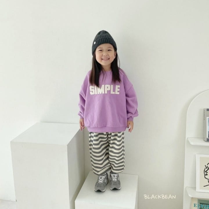 Black Bean - Korean Children Fashion - #toddlerclothing - Simple Sweatshirt - 11