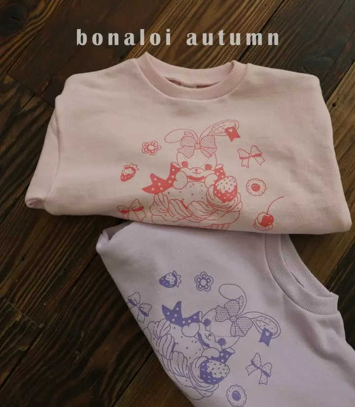 Bonaloi - Korean Children Fashion - #kidsshorts - Cup Cake Sweatshirt