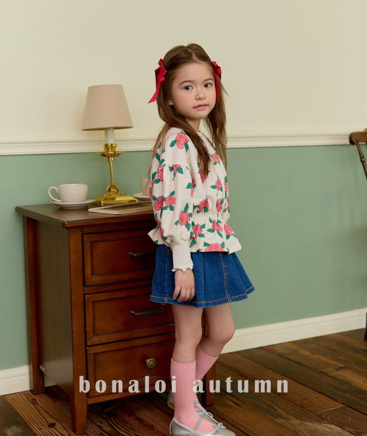 Bonaloi - Korean Children Fashion - #kidzfashiontrend - Mini Rose Tee - 7