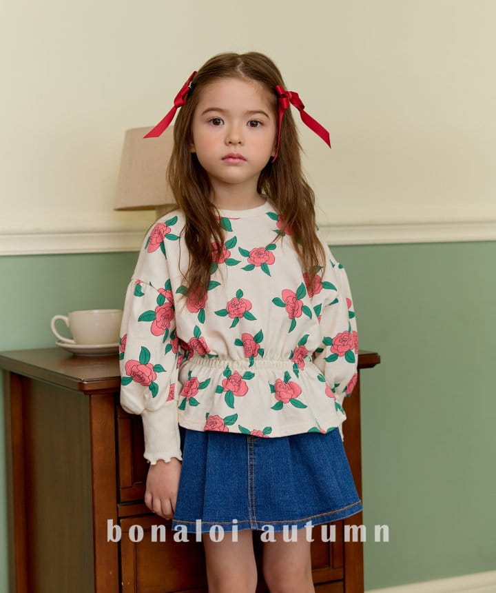 Bonaloi - Korean Children Fashion - #littlefashionista - Mini Rose Tee - 9