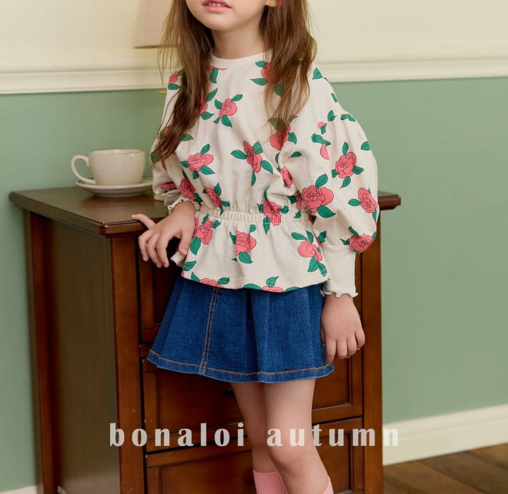 Bonaloi - Korean Children Fashion - #magicofchildhood - Mini Rose Tee - 10