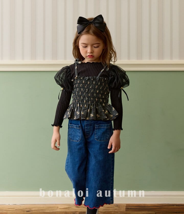 Bonaloi - Korean Children Fashion - #magicofchildhood - Lolo Bustier - 7