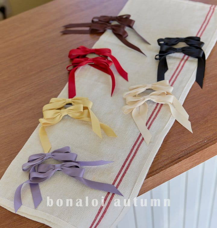 Bonaloi - Korean Children Fashion - #stylishchildhood - Mini Ribbon Hairpin