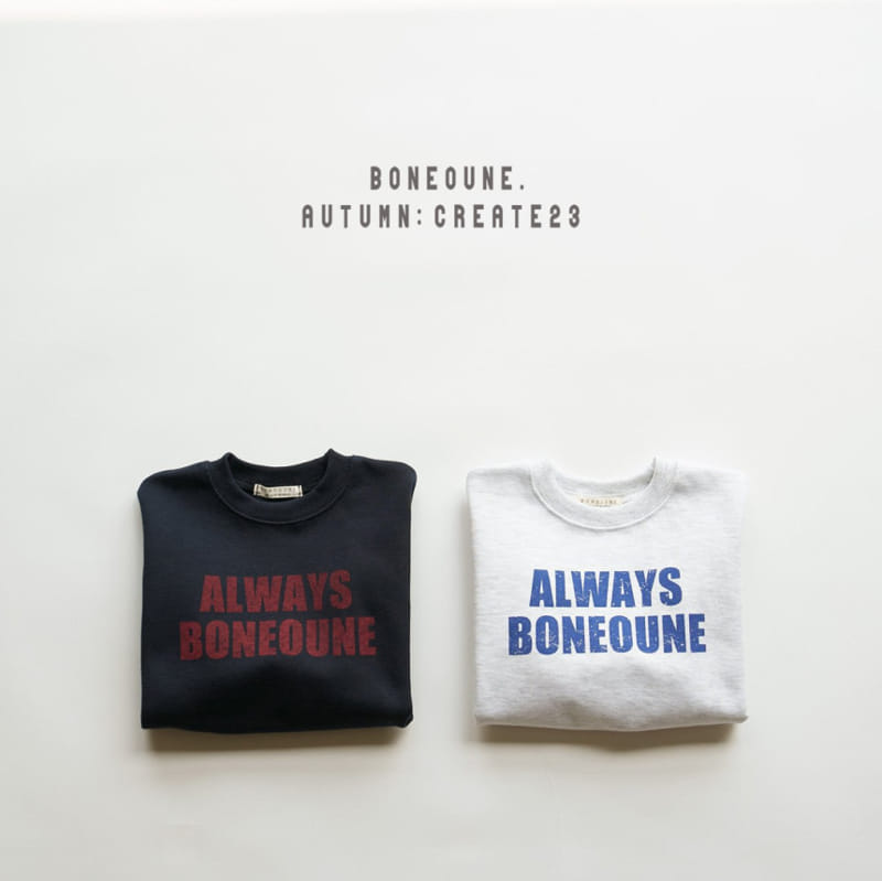 Boneoune - Korean Children Fashion - #childofig - Always Sweatshirt - 2