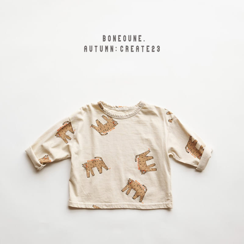 Boneoune - Korean Children Fashion - #designkidswear - Smile Cheetah Tee - 3