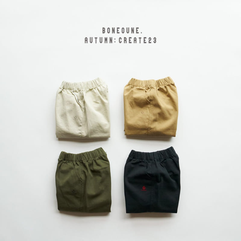 Boneoune - Korean Children Fashion - #designkidswear - Fall Daily Pants