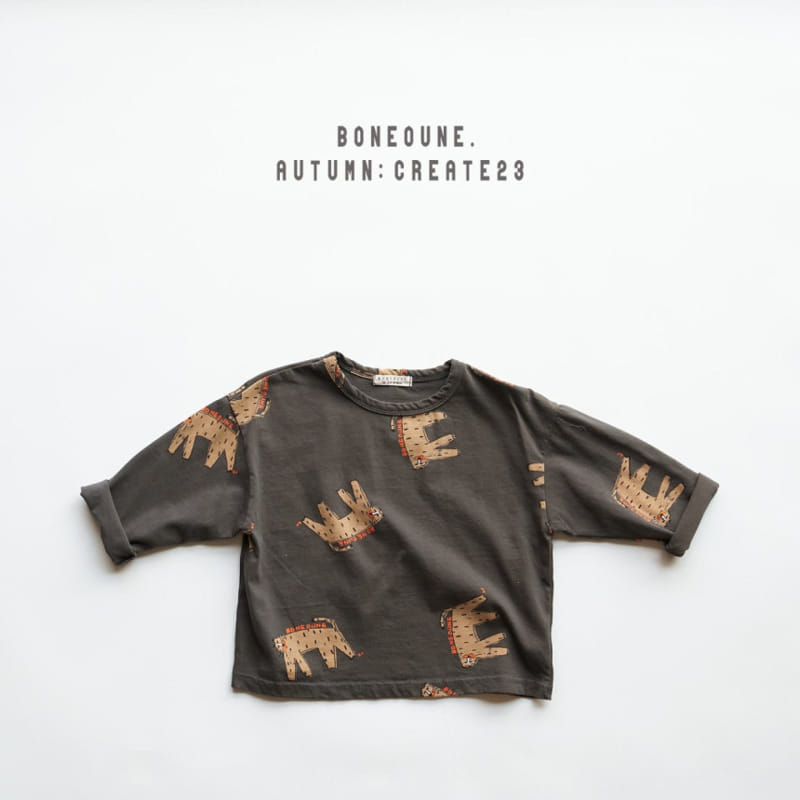 Boneoune - Korean Children Fashion - #designkidswear - Smile Cheetah Tee - 4