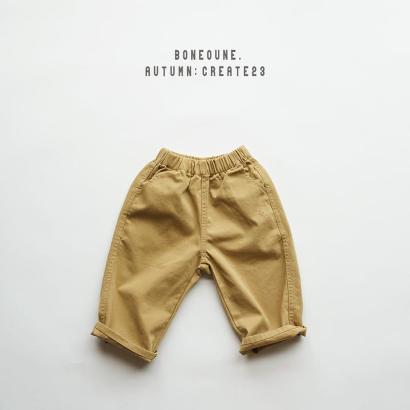 Boneoune - Korean Children Fashion - #fashionkids - Fall Daily Pants - 3