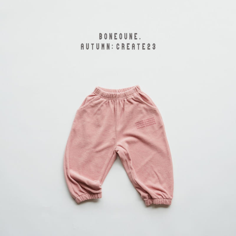 Boneoune - Korean Children Fashion - #littlefashionista - Poster Pants - 4