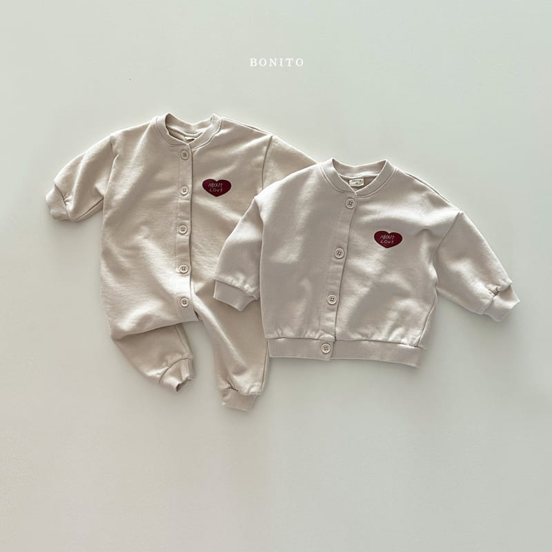 Bonito - Korean Baby Fashion - #babyboutique - About Love Bodysuit - 3