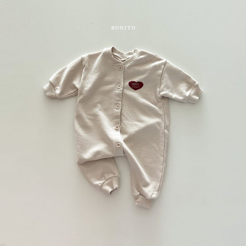 Bonito - Korean Baby Fashion - #babyboutique - About Love Bodysuit - 4