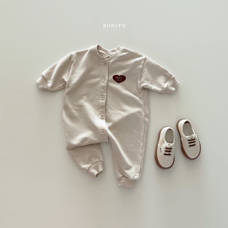 Bonito - Korean Baby Fashion - #babyboutiqueclothing - About Love Bodysuit - 5