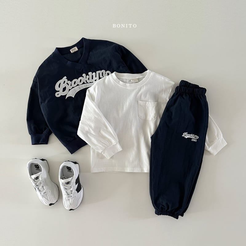 Bonito - Korean Baby Fashion - #babyboutiqueclothing - Basrak Brooklyn V Sweatshirt - 8