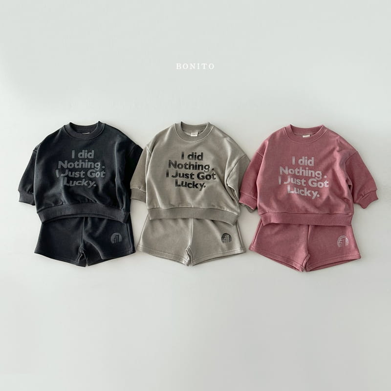 Bonito - Korean Baby Fashion - #babyboutiqueclothing - Pigment Top Bottom Set - 2