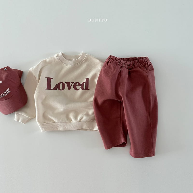 Bonito - Korean Baby Fashion - #babyboutiqueclothing - Loved Sweatshirt - 7