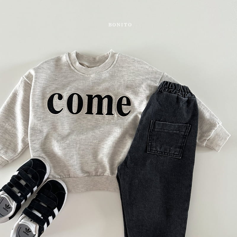 Bonito - Korean Baby Fashion - #babyboutique - Come Sweatshirt - 4