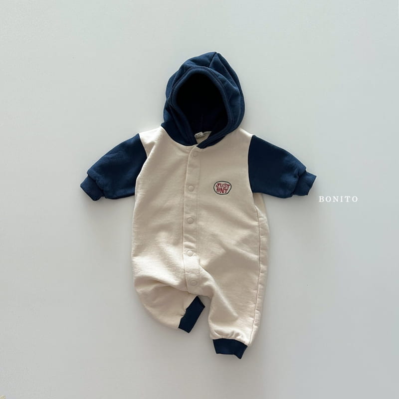 Bonito - Korean Baby Fashion - #babyfever - Just Color Hoody Bodysuit - 6