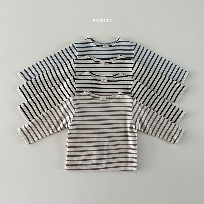 Bonito - Korean Baby Fashion - #babyfever - Stripes TEe