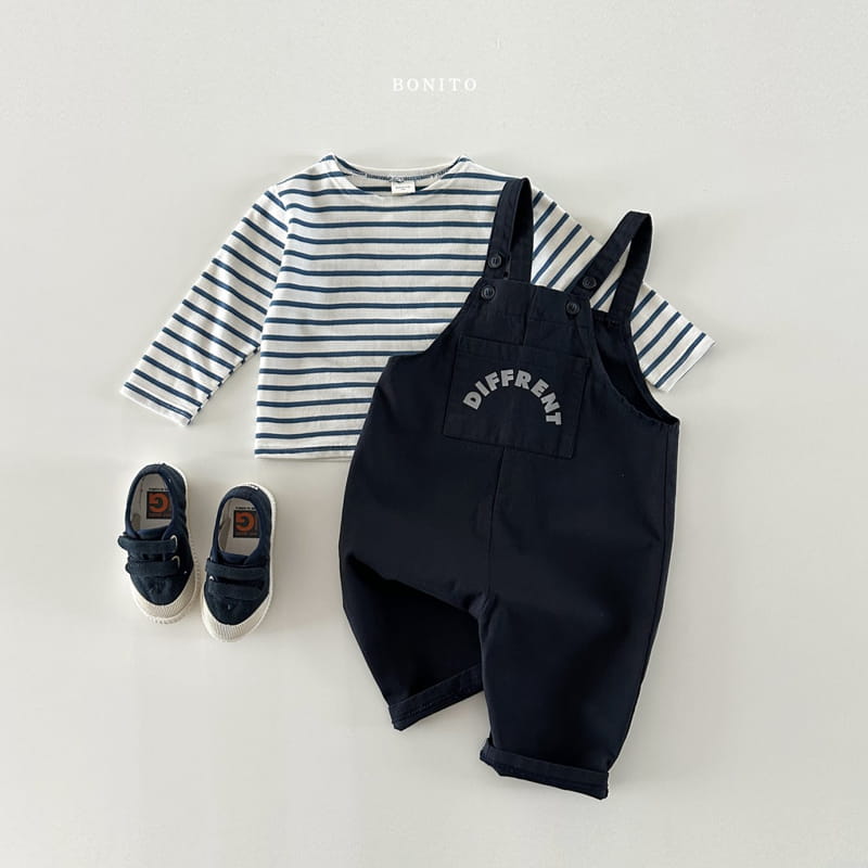 Bonito - Korean Baby Fashion - #babygirlfashion - Different Dungarees Pants - 12