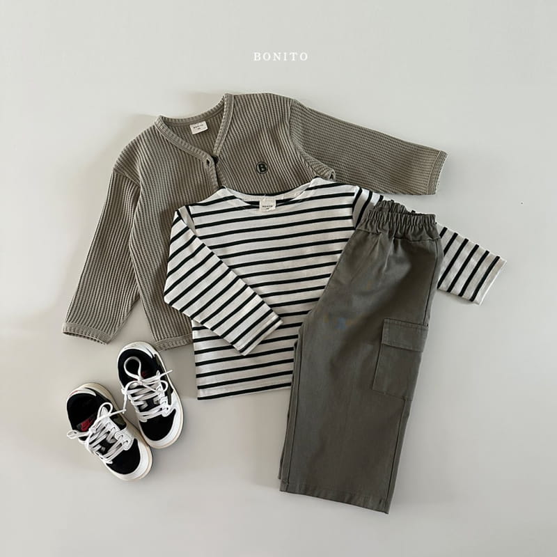 Bonito - Korean Baby Fashion - #babyfever - Cargo Pants - 4